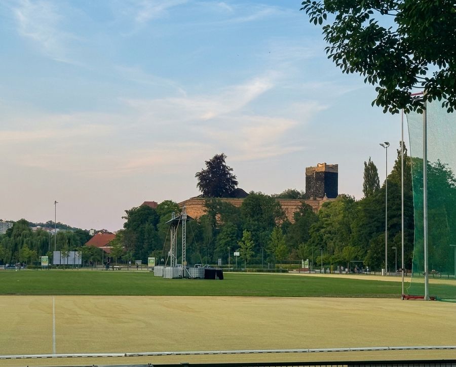 Sportovně rekreační areál Krajinka v Chebu