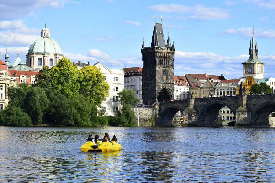 Půjčovna lodiček a šlapadel